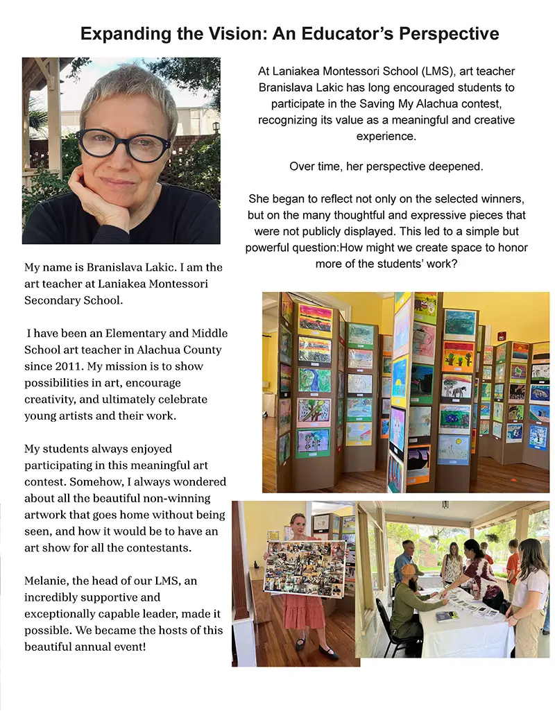 page four of the Saving My Alachua Newsletter