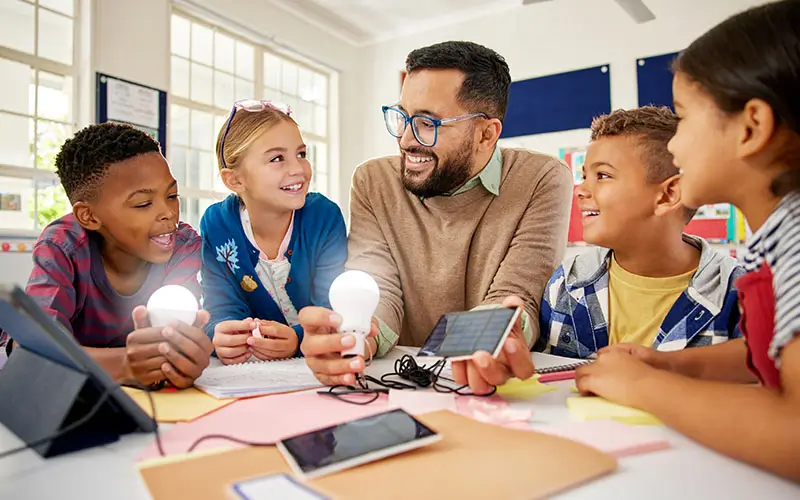primary school classroom