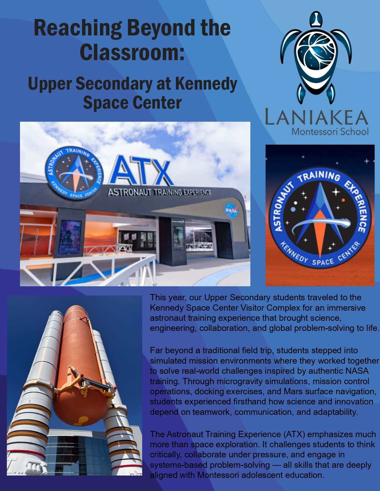 Page 2 of the Astronaut Training Experience Newsletter